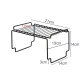 Metal Shelf Organizer